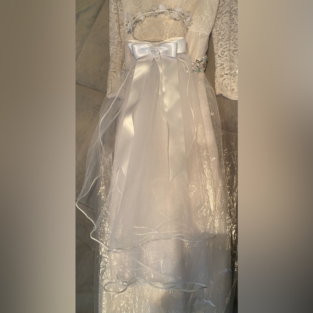 Holy Communion or Flower Girl Dress - Picture 11 of 14